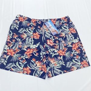 Busiest Men’s Swim Shorts Size Large Floral